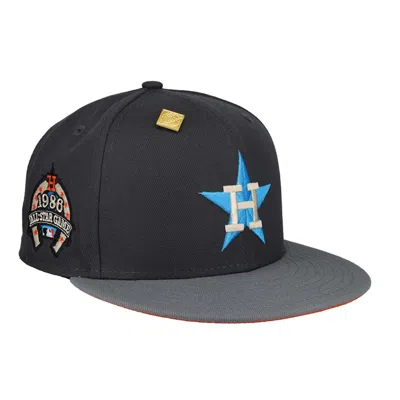 Pre-owned New Era Men's  Houston Astros 1986 All Star Game Capsule Hats Exclusive 59fifty Fitted Hat In Grey/or In Multi