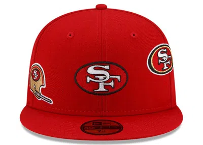 Pre-owned New Era Men's  Just Don San Francisco 49ers 59fifty Fitted Hat In Red