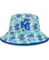 New Era Men's  Kansas City Royals Tropic Floral Bucket Hat In Royal