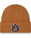 New Era Men's  Light Brown Auburn Tigers Core Classic Cuffed Knit Hat In Light Brown