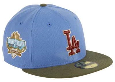 Pre-owned New Era Men's  Los Angeles Dodgers Great Outdoors 40th Anniversary Stadium Patch Hat Club Exclusive 5