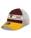 New Era Men's  Maroon, Gold Arizona State Sun Devils Banded 39thirty Flex Hat In Maroon,gold