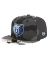 New Era Men's  Memphis Grizzlies Snow Camo 59fifty Fitted Hat In Camo