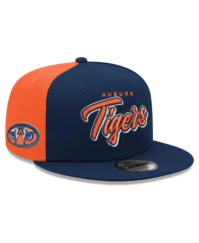 New Era Men's  Navy Auburn Tigers Outright 9fifty Snapback Hat