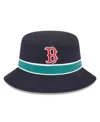 New Era Men's  Navy Boston Red Sox Reverse Bucket Hat In Navy