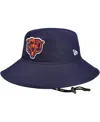 New Era Men's  Navy Chicago Bears Main Bucket Hat In Navy