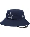 New Era Men's  Navy Dallas Cowboys Main Bucket Hat In Navy