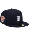 New Era Men's  Navy Detroit Tigers 2005 Mlb All-star Game Side Patch 9fifty Snapback Hat In Navy