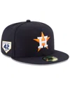 New Era Men's  Navy Houston Astros 2023 Jackie Robinson Day 59fifty Fitted Hat In Navy
