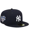 New Era Men's  Navy New York Yankees 2000 World Series Team Color 59fifty Fitted Hat In Navy