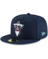 New Era Men's Navy Tennessee Titans Omaha 59fifty Hat In Navy