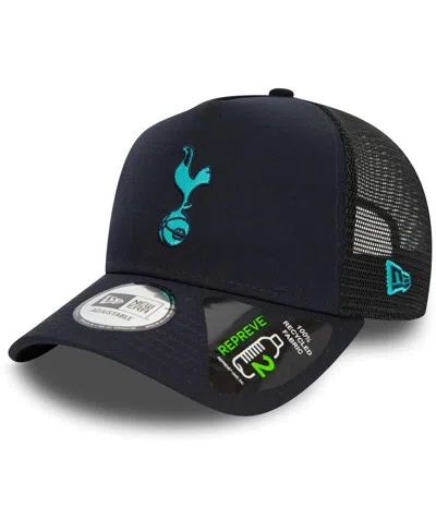 New Era Navy Tottenham Hotspur Essential Repreve 9forty Trucker Adjustable Hat