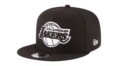 Pre-owned New Era Men's  Nba Los Angeles Lakers 9fifty Snapback Cap In White