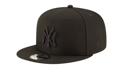 Pre-owned New Era Men's  New York Yankees Basic Otc 950 Stretch Fit Hat In Black
