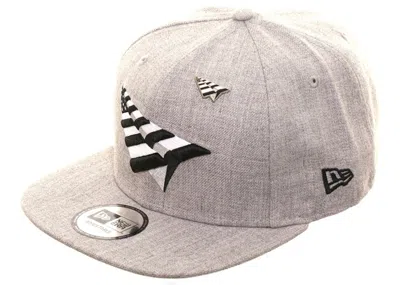 Pre-owned New Era Men's  Paper Planes Original Crown Snapback Hat In Heather Grey