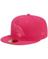 NEW ERA MEN'S NEW ERA PINK ARIZONA CARDINALS COLOR PACK 59FIFTY FITTED HAT