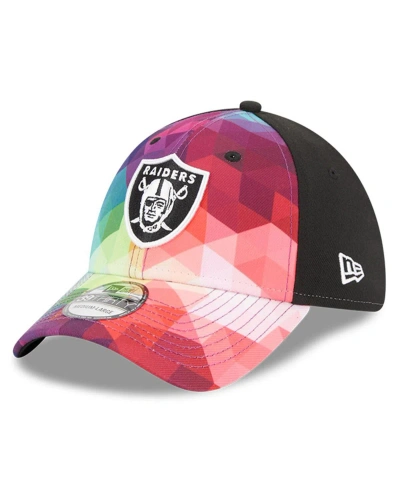 New Era Men's  Pink Las Vegas Raiders 2023 Nfl Crucial Catch 39thirty Flex Hat