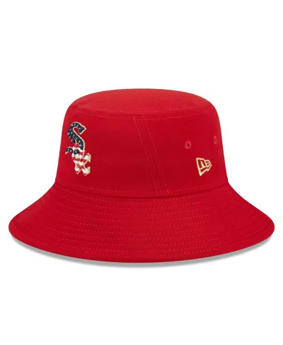 New Era Men's  Red Chicago White Sox 2023 Fourth Of July Bucket Hat