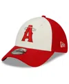 New Era Men's  Red Los Angeles Angels City Connect 9twenty Adjustable Hat In Red