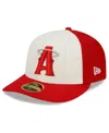 New Era Men's  Red Los Angeles Angels City Connect 9fifty Snapback Adjustable Hat In Red