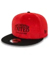 New Era Men's  Red Manchester United Corduroy 9fifty Snapback Hat In Red