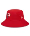 New Era Men's  Red Pittsburgh Pirates 2023 Fourth Of July Bucket Hat In Red