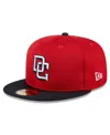 NEW ERA MEN'S NEW ERA RED WASHINGTON NATIONALS 2024 BATTING PRACTICE 59FIFTY FITTED HAT