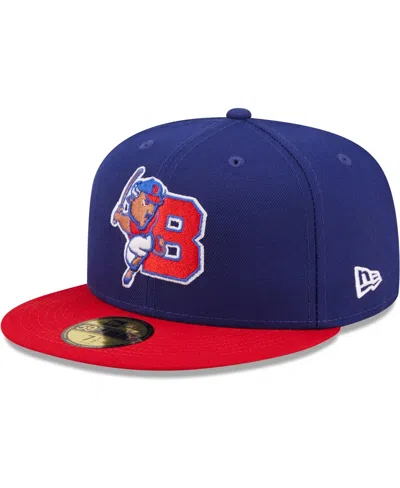 New Era Men's  Royal Buffalo Bisons Authentic Collection 59fifty Fitted Hat