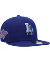 New Era Men's  Royal Los Angeles Dodgers 1988 World Series Polar Lights 59fifty Fitted Hat In Royal
