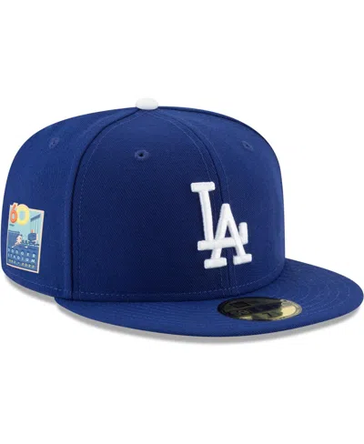 New Era Royal Los Angeles Dodgers 60th Anniversary Authentic Collection On-field 59fifty Fitted Hat
