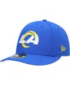 New Era Men's  Royal Los Angeles Rams Omaha Low Profile 59fifty Fitted Hat In Royal
