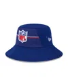 New Era Men's  Royal Shield Merchandise 2023 Nfl Training Camp Stretch Bucket Hat In Royal