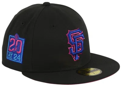 Pre-owned New Era Men's  San Francisco Giants Cyberpunks 20th Anniversary Park Patch Hat Club Exclusive 59fifty