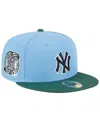 New Era Men's  Sky Blue, Cilantro New York Yankees 2000 Subway Series 59fifty Fitted Hat In Sky Blue,cilantro