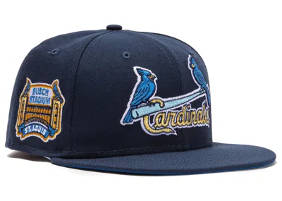 Pre-owned New Era Men's  St Louis Cardinals Beer Pack Busch Stadium Patch Jersey Hat Club Exclusive 59fifty Fit