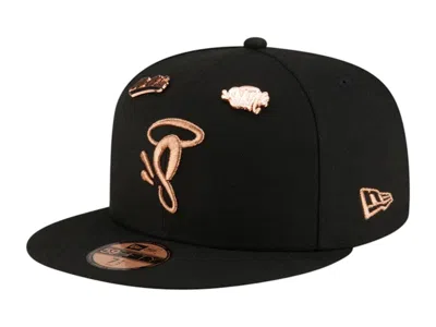 Pre-owned New Era Men's  Syna World 59fifty Fitted Hat In Black