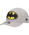 New Era Big Boys And Girls Gray Batman 9twenty Adjustable Hat In Gray