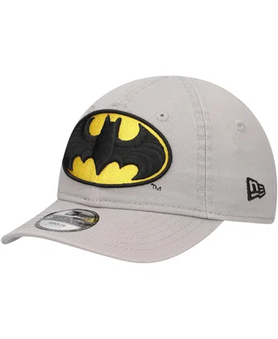 New Era Big Boys And Girls Gray Batman 9twenty Adjustable Hat
