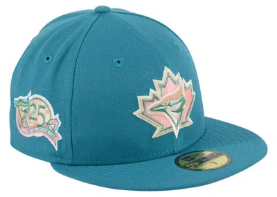 Pre-owned New Era Men's  Toronto Blue Jays Badlands 25th Anniversary Patch Hat Club Exclusive 59fifty Fitted Ha