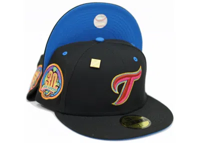 Pre-owned New Era Men's  Toronto Jays 30th Season Capsule Hats 59fifty Fitted Hat In Black/blue In Multi