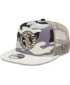 New Era Men's  White Chicago White Sox Chrome Camo A-frame 9fifty Trucker Snapback Hat In White