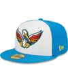 New Era Men's  White, Royal Pelicanos De Myrtle Beach Copa De La Diversion 59fifty Fitted Hat In White,royal