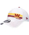 New Era Men's  White Washington Commanders Polar 39thirty Flex Hat In White
