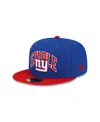 New Era Men's  X Staple Royal, Red New York Giants Pigeon 9fifty Snapback Hat In Royal,red