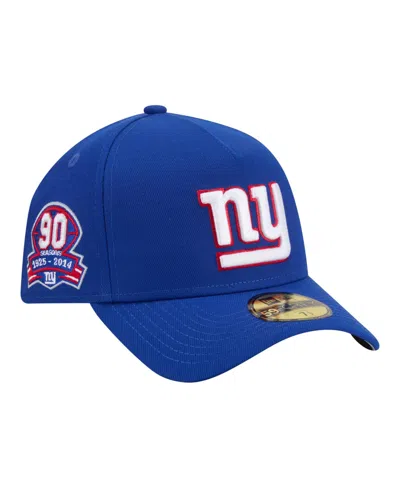 New Era Men's New York Giants A-frame 59forty Fitted Hat In Royal