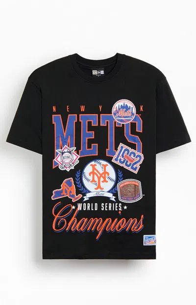 New Era Men's Ny Mets Sport Class T-shirt In Black