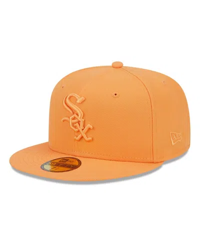 New Era Men's Orange Chicago White Sox Spring Color 59fifty Fitted Hat