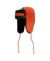 New Era Men's Orange Cleveland Browns Helmet Head Trapper Knit Hat In Orange