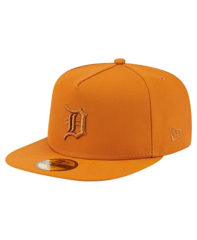 New Era Men's Orange Detroit Tigers Color Pack A-frame 59fifty Fitted Hat