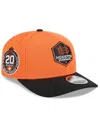 New Era Men's Orange/black Houston Dynamo Fc 2025 Jersey Hook 9seventy Stretch-snap Hat In Orange,black